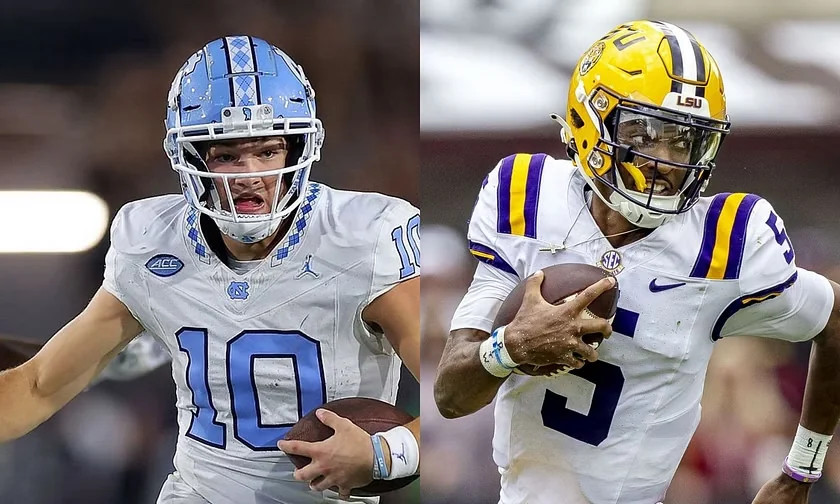 Patriots - Drake Maye Jayden Daniels